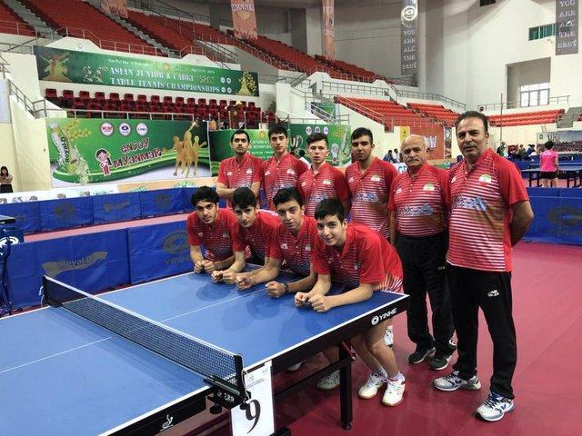 حذف پینگ پنگ بازان ایران از قهرمانی نوجوانان و جوانان آسیا