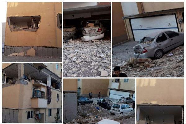 انفجار در رباط کریم، 4 واحد مسکونی تخریب شدند