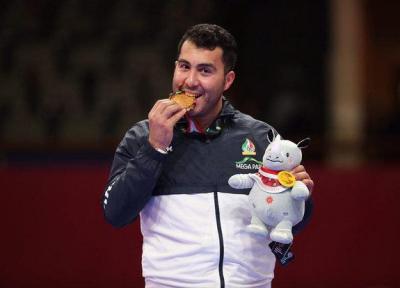 گنج زاده تنها طلای ایران را کسب کرد، پایان کار ایران با 5 مدال