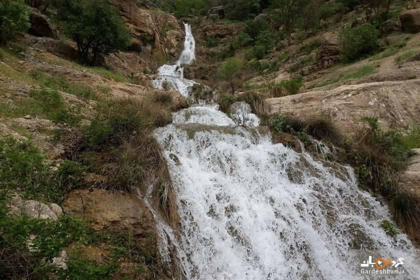 آبشار گرمه؛ طبیعت شگفت انگیز و حیرت آور شهرستان دورود، تصاویر